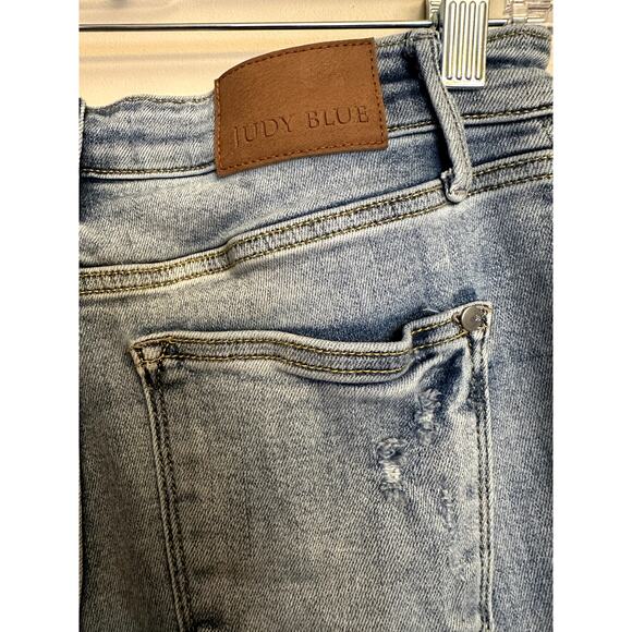 Judy Blue Straight Fit Light Wash Jeans – Size 5/27 - Picture 7 of 7